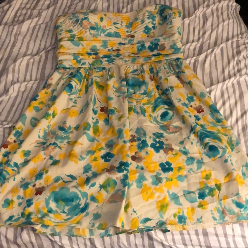Short floral dress